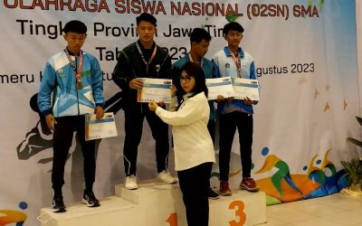 Perwakilan  OOSN 2023 Karate  SMA Negeri Ploso Juara 1  Jawa Timur